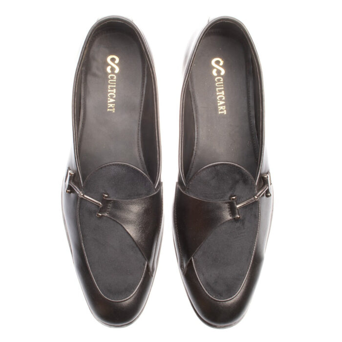 Naples Cross Buckle Suede Loafer