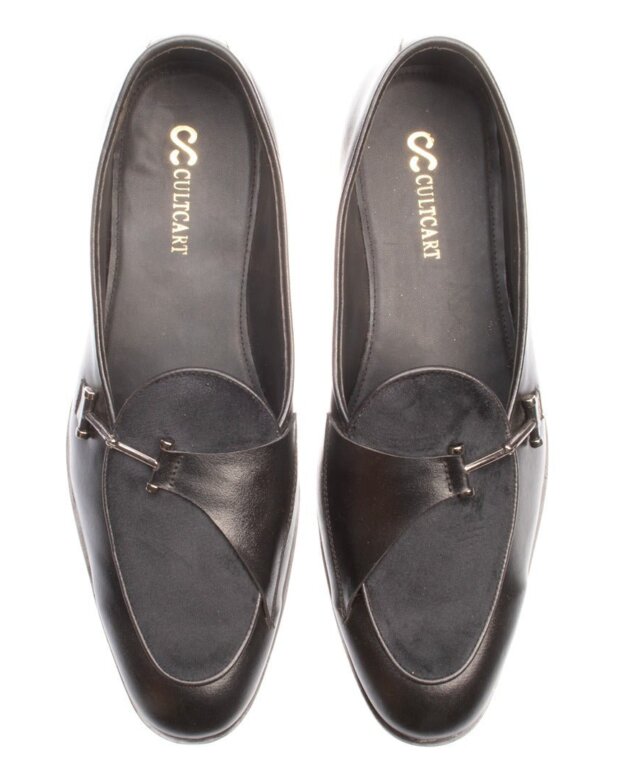 Naples Cross Buckle Suede Loafer