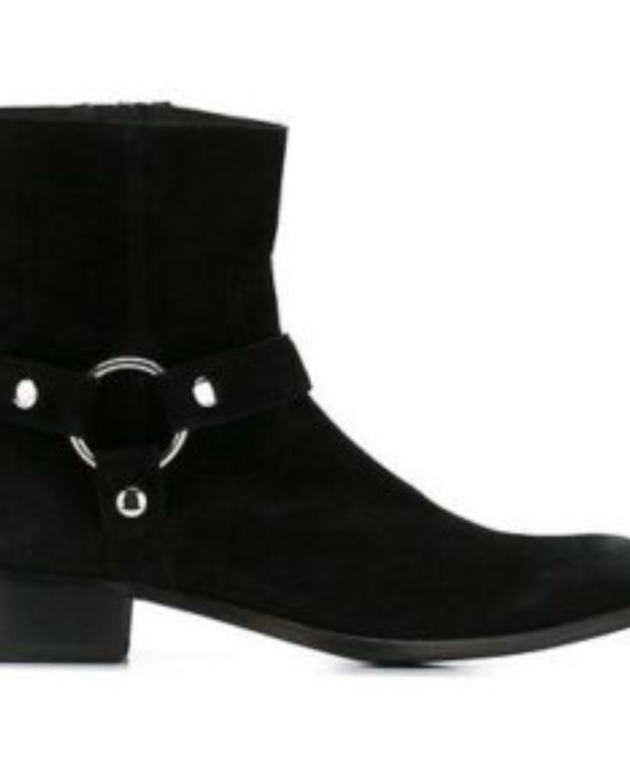 Men's Luxurious Black Lamb Suede Leather Jodhpuri Boots - Unrivaled Style and Exceptional Comfort