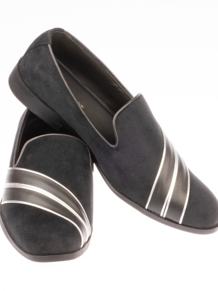 Silver Lightning Loafers