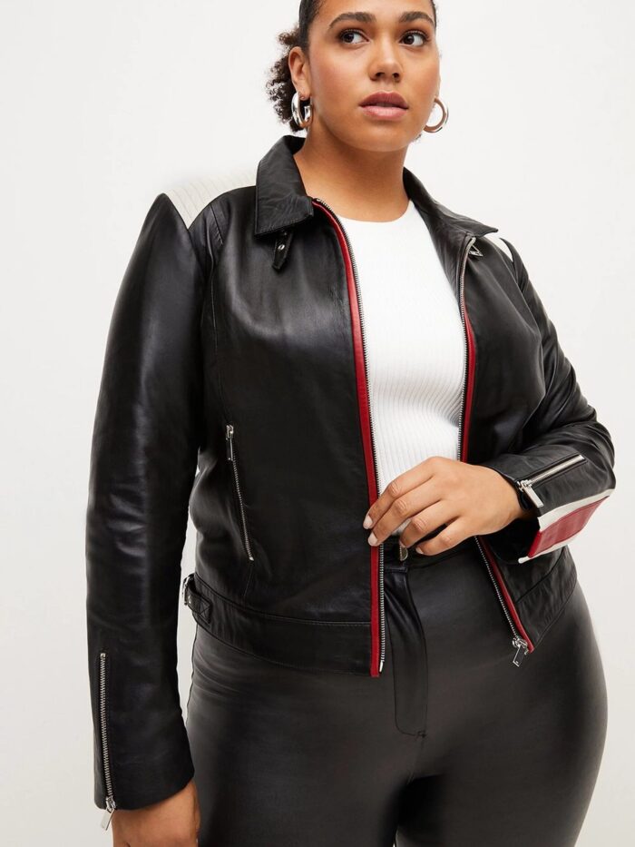 Retro Strap Moto Jacket