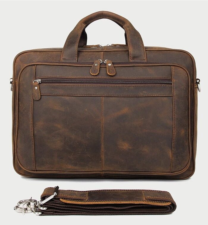 Vintage Leather Briefcase